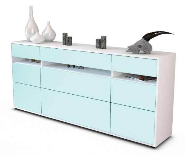 Sideboard Giada, Mint (180x79x35cm)