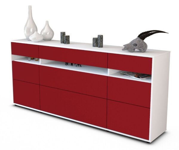Sideboard Giada, Bordeaux (180x79x35cm)