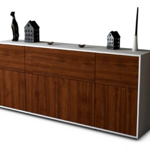 Sideboard Gianna, Walnuss (180x79x35cm)