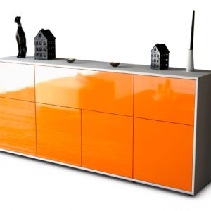 Sideboard Gianna, Orange (180x79x35cm)
