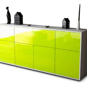 Sideboard Gianna, Grün (180x79x35cm)
