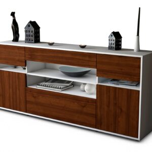 Sideboard Gina, Walnuss (180x79x35cm)