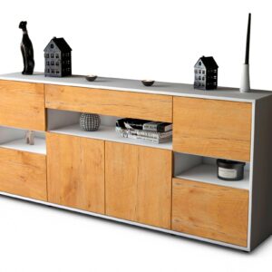 Sideboard Ginevra, Eiche (180x79x35cm)