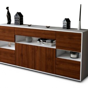 Sideboard Ginevra, Walnuss (180x79x35cm)