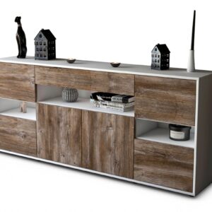 Sideboard Ginevra, Treibholz (180x79x35cm)