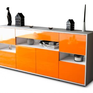 Sideboard Ginevra, Orange (180x79x35cm)