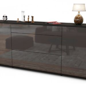 Sideboard Eleonora, Grau (180x79x35cm)