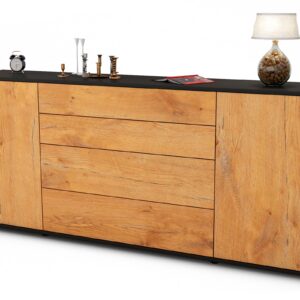 Sideboard Elettra, Eiche (180x79x35cm)