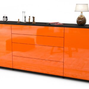 Sideboard Elettra, Orange (180x79x35cm)