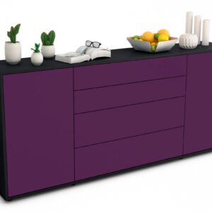 Sideboard Elettra, Lila (180x79x35cm)