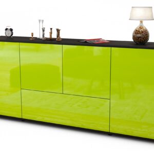 Sideboard Eli, Grün (180x79x35cm)