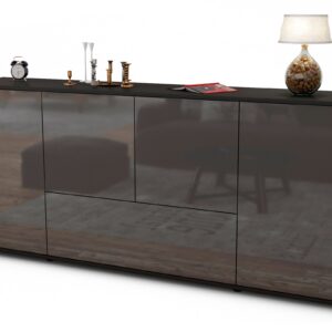 Sideboard Eli, Grau (180x79x35cm)
