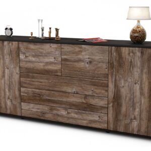 Sideboard Eliana, Treibholz (180x79x35cm)