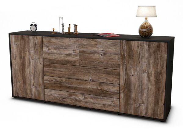 Sideboard Eliana, Treibholz (180x79x35cm)