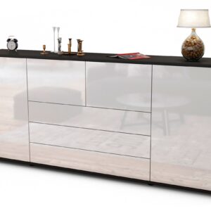 Sideboard Eliana, Weiß (180x79x35cm)