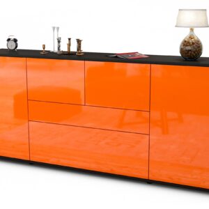 Sideboard Elisa, Orange (180x79x35cm)