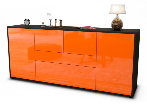 Sideboard Elisa, Orange (180x79x35cm)