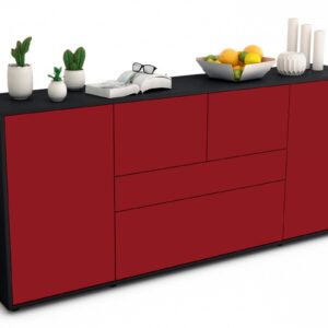 Sideboard Elisa, Bordeaux (180x79x35cm)