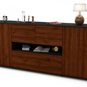 Sideboard Elisabetta, Walnuss (180x79x35cm)