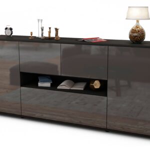 Sideboard Elisabetta, Grau (180x79x35cm)