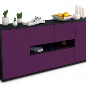 Sideboard Elisabetta, Lila (180x79x35cm)