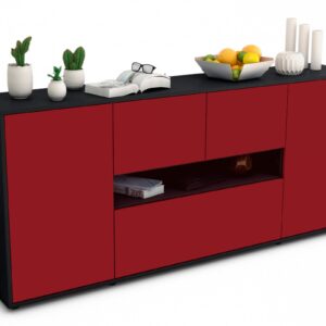 Sideboard Elisabetta, Bordeaux (180x79x35cm)
