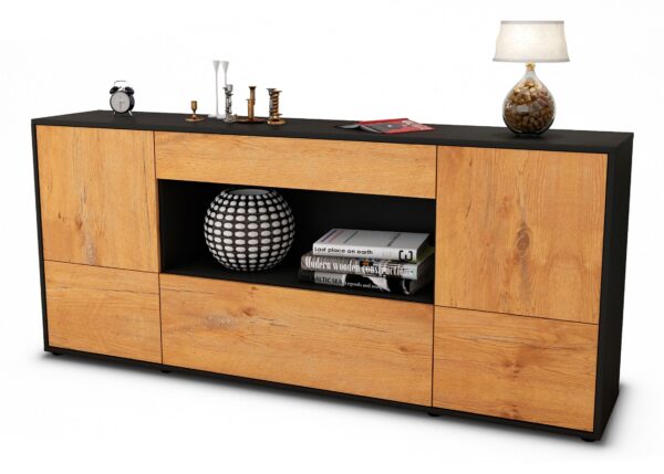 Sideboard Elodie, Eiche (180x79x35cm)