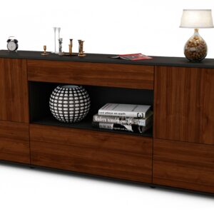 Sideboard Elodie, Walnuss (180x79x35cm)