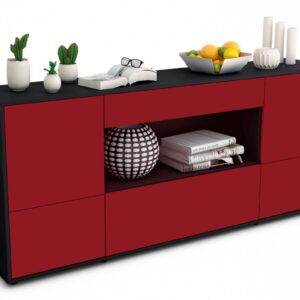 Sideboard Elodie, Bordeaux (180x79x35cm)