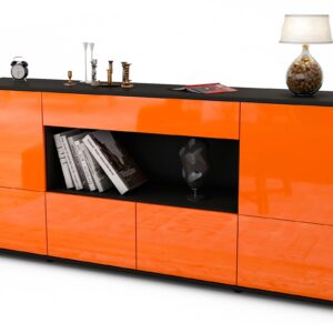 Sideboard Elsa, Orange (180x79x35cm)