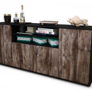 Sideboard Elsita, Treibholz (180x79x35cm)