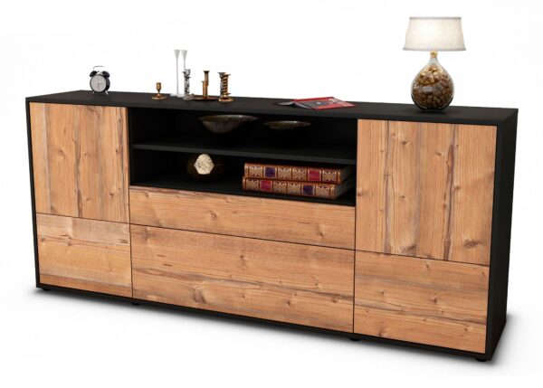 Sideboard Eluana, Pinie (180x79x35cm)
