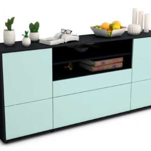 Sideboard Eluana, Mint (180x79x35cm)
