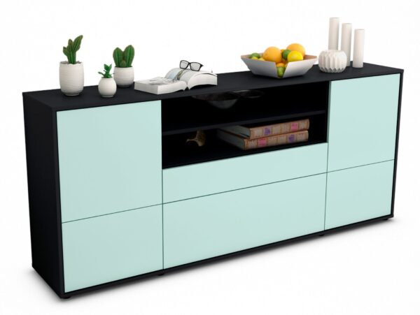 Sideboard Eluana, Mint (180x79x35cm)