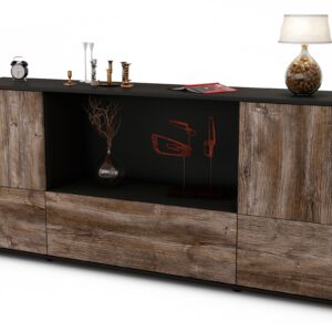 Sideboard Elvezia, Treibholz (180x79x35cm)
