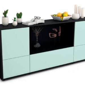 Sideboard Elvezia, Mint (180x79x35cm)