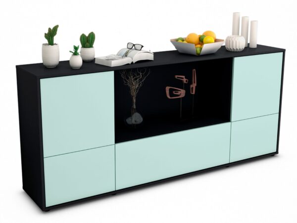 Sideboard Elvezia, Mint (180x79x35cm)