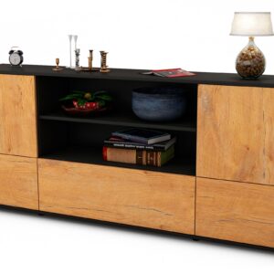 Sideboard Emanuela, Eiche (180x79x35cm)