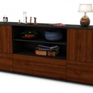 Sideboard Emanuela, Walnuss (180x79x35cm)