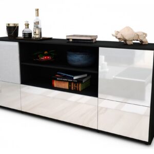 Sideboard Emanuela, Weiß (180x79x35cm)