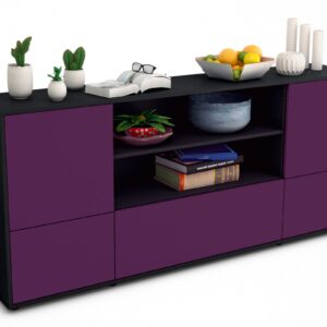 Sideboard Emanuela, Lila (180x79x35cm)