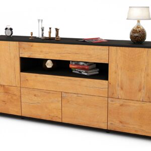 Sideboard Emely, Eiche (180x79x35cm)