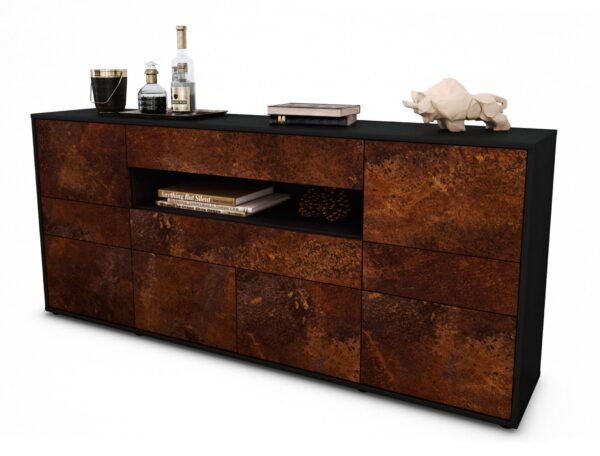 Sideboard Emerelda, Rost (180x79x35cm)