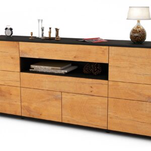Sideboard Emerelda, Eiche (180x79x35cm)
