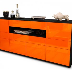 Sideboard Emerelda, Orange (180x79x35cm)