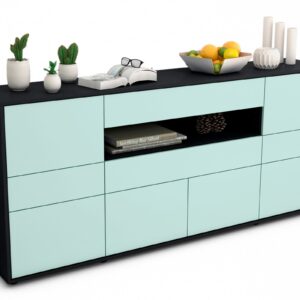 Sideboard Emerelda, Mint (180x79x35cm)