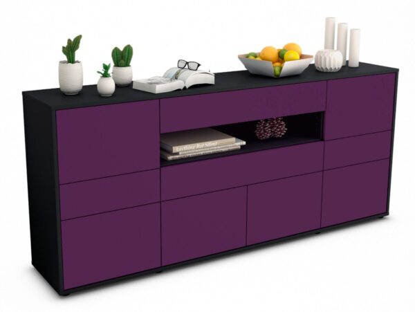 Sideboard Emerelda, Lila (180x79x35cm)
