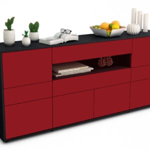 Sideboard Emerelda, Bordeaux (180x79x35cm)