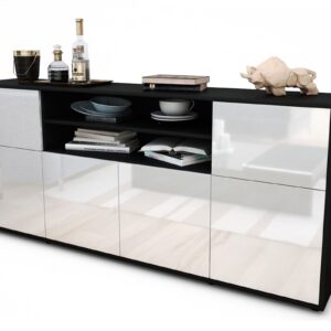 Sideboard Emilia, Weiß (180x79x35cm)