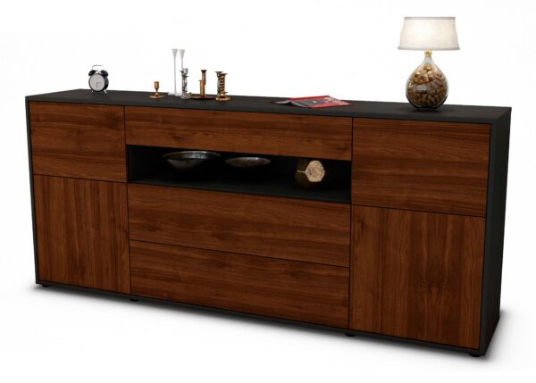 Sideboard Emma, Walnuss (180x79x35cm)